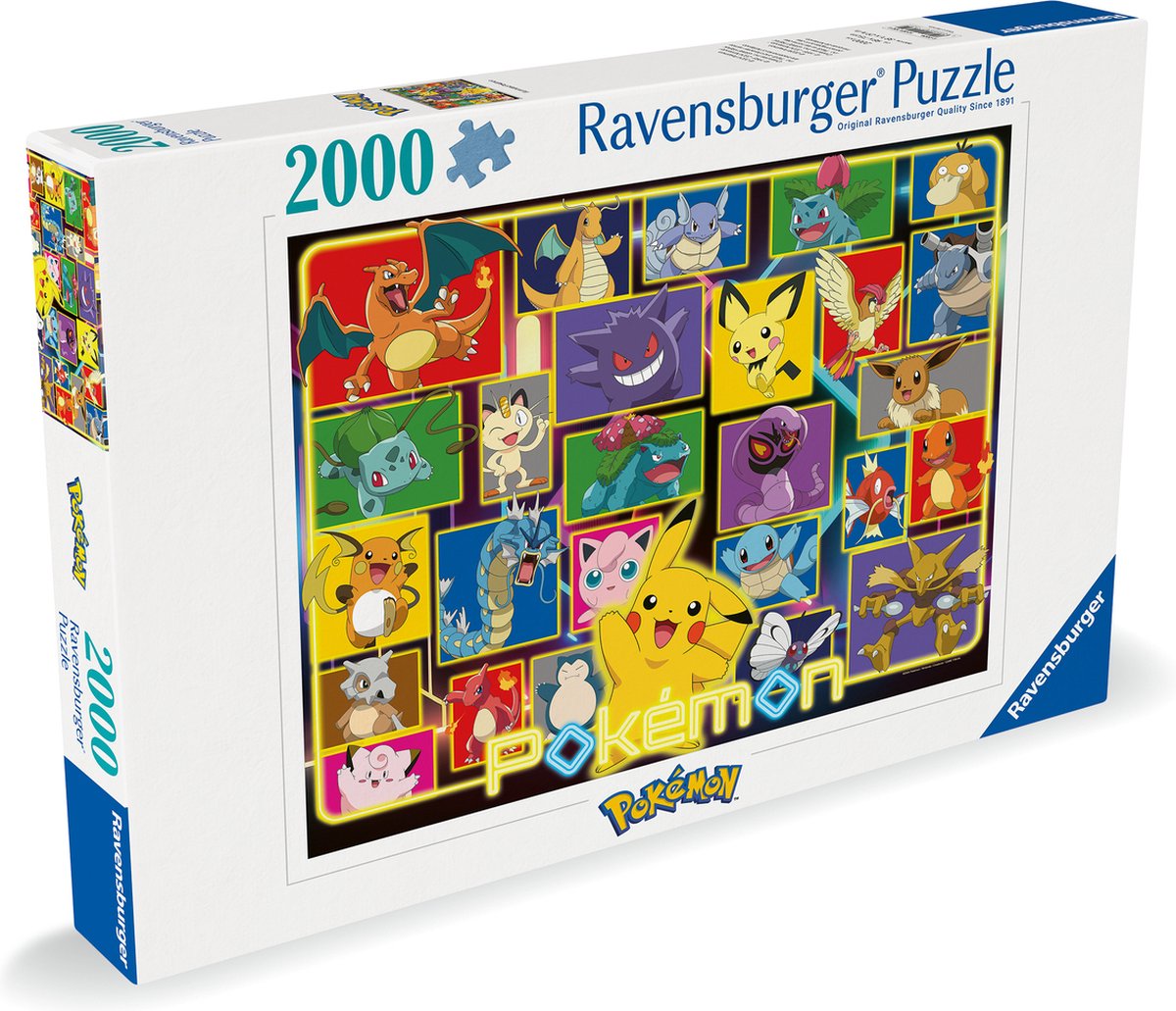 Ravensburger puzzle Pokémon, 2000 pcs.