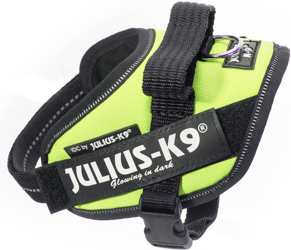 Julius k9 julius-k9 idc power harnais - harnais pour chien - xs - mini-mini - néon