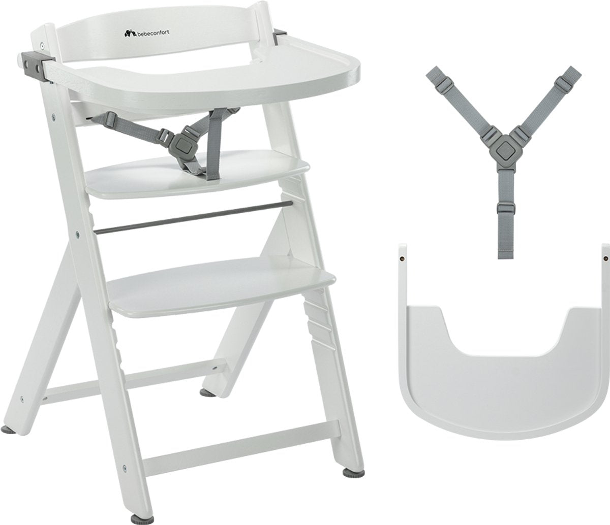 Bebeconfort timba2 - chaise haute pour enfants - blanc - à partir de 6 mois jusqu'à 99 ans