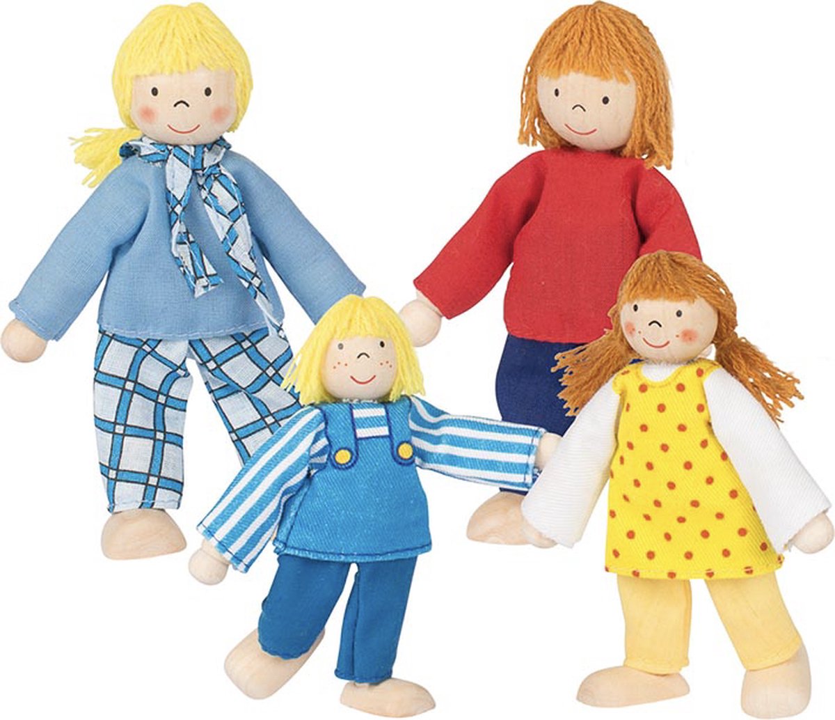 Famille de maison de poupée Goki