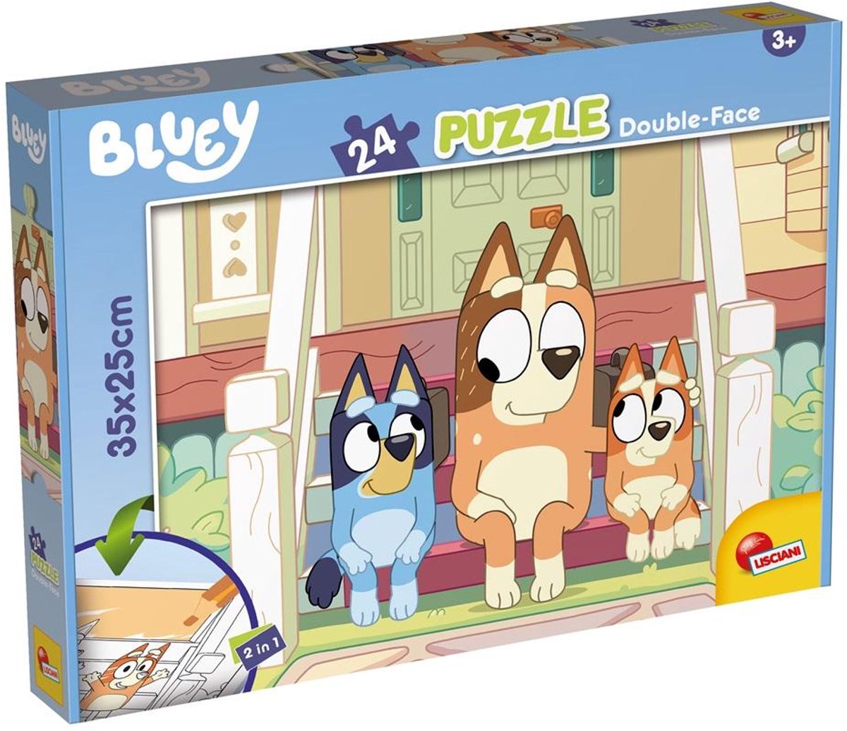 Lisciani bluey puzzle df-mplus 24 mr singe jocks