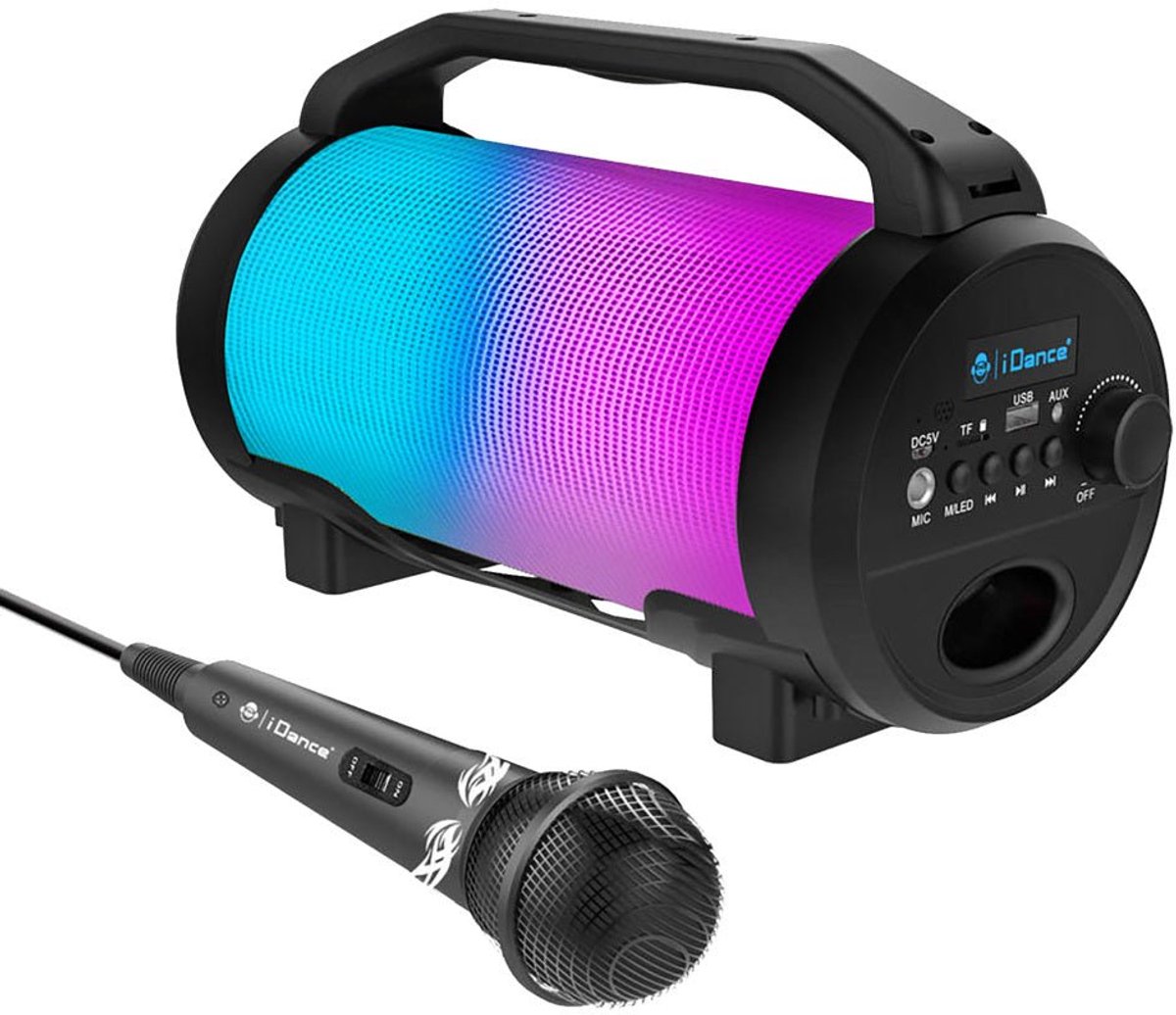 Cyclone de haut-parleur de fête Idance avec microphone