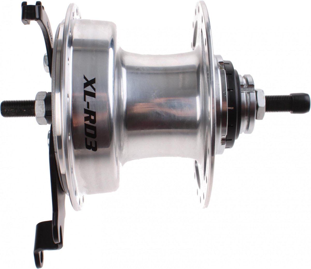 Gear Hub 3 Speed Sturmey Archer XL -RD3 90 mm Hub de frein à tambour - 36 trous - argent