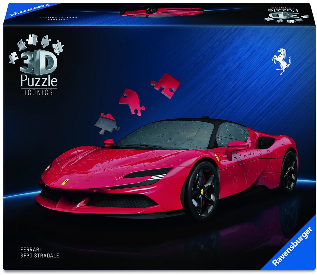 Ravensburger Puzzle 3D emblématiques Ferrari SF90 Stradale - 163 pcs.