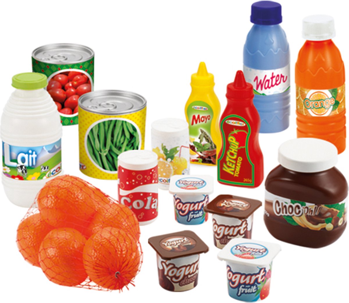 Ecoffier écoiffier 100% chef : coffret snack