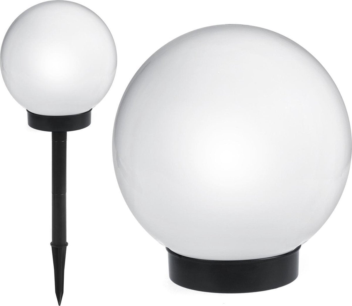 Greenblue - ampoules solaires LED - éclairage de jardin blanc - lampe LED - 16x16x19cm