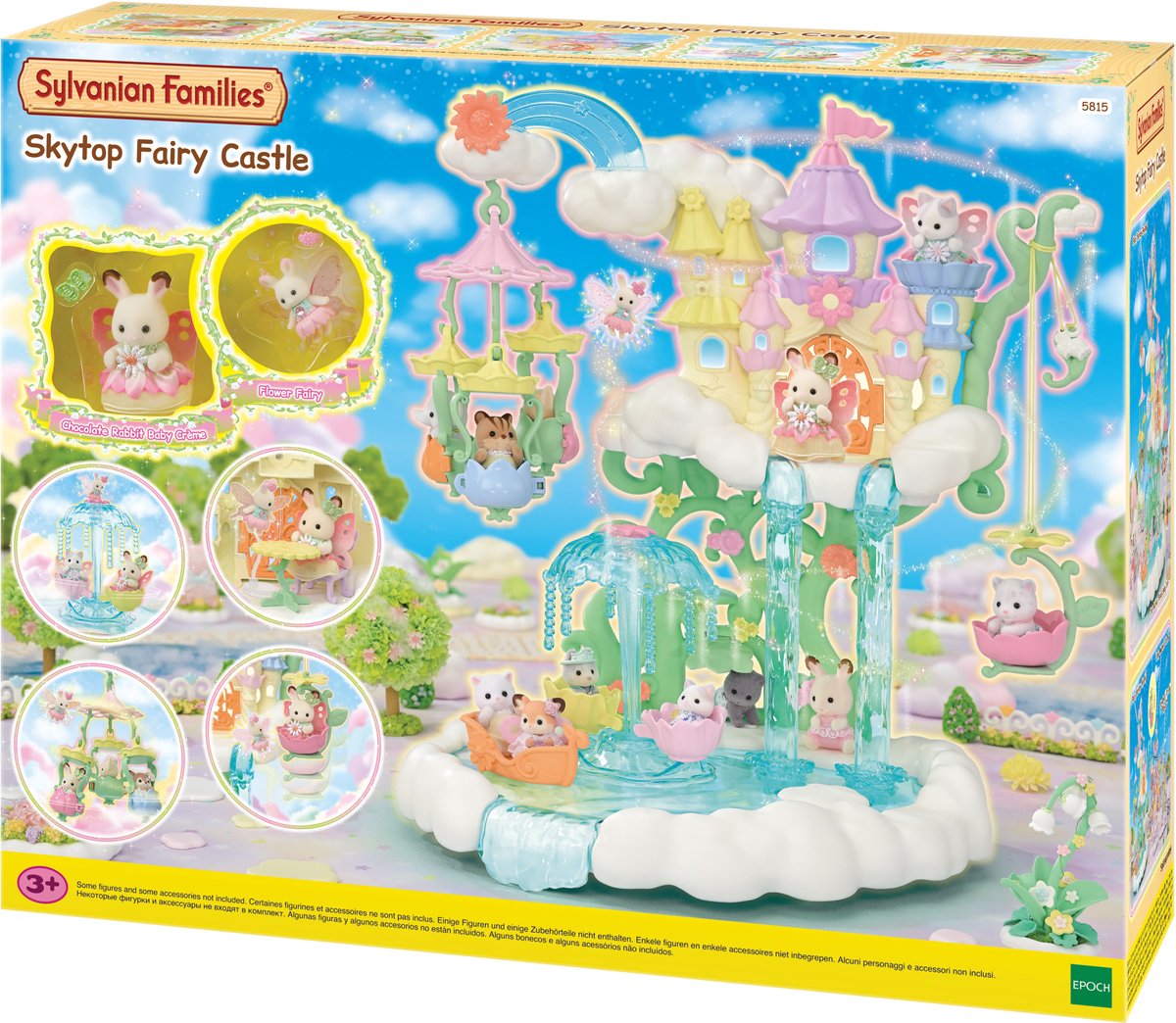 Familles Sylvanian 5815 Château de princesse céleste