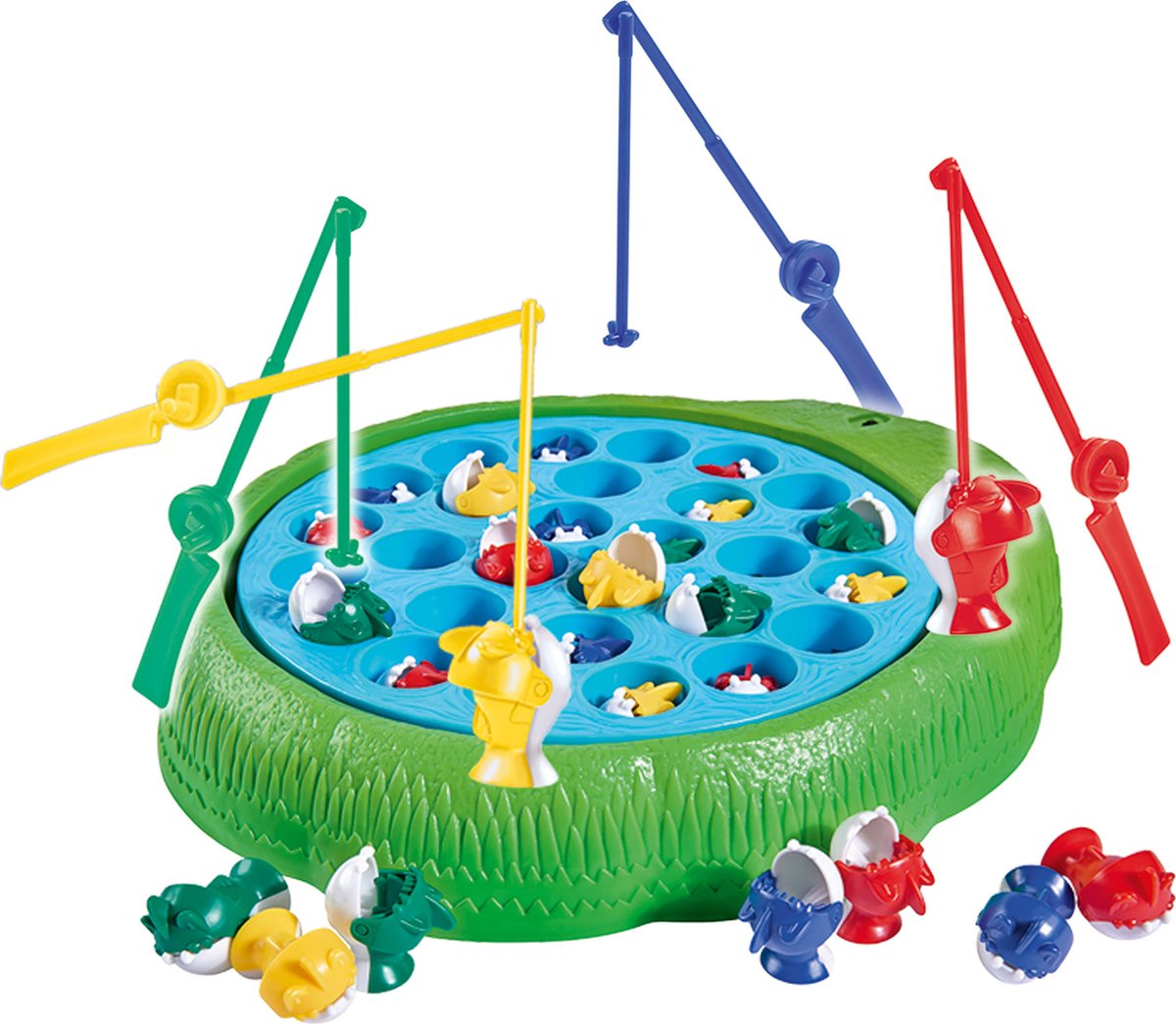 Noris - jeu de pêche - jeu de pêche - jeu d'action - 4 joueurs - 32 x 28 cm