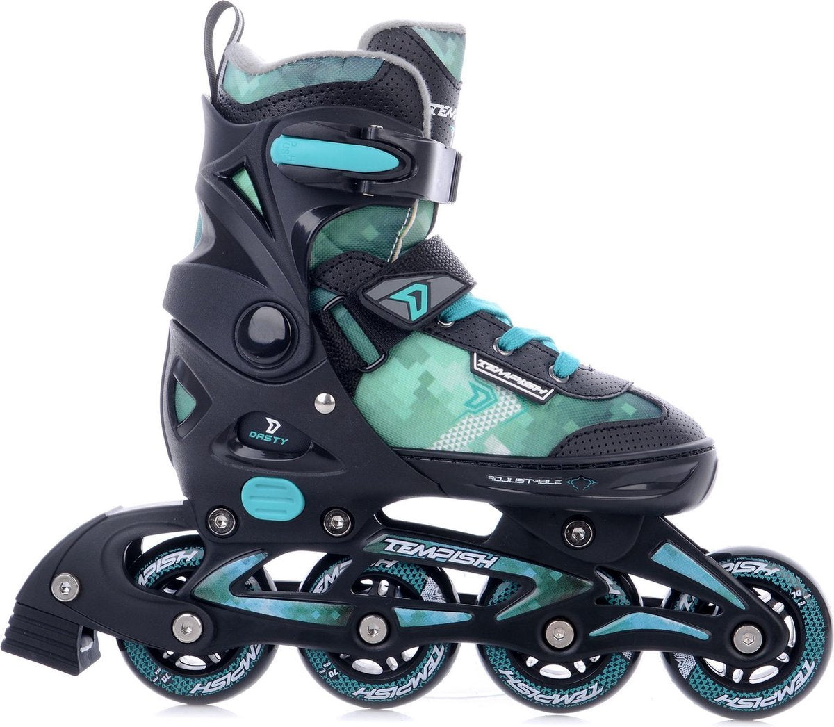 Tempish en ligne patins Dasty 82a Softboat Green Taille 40-43