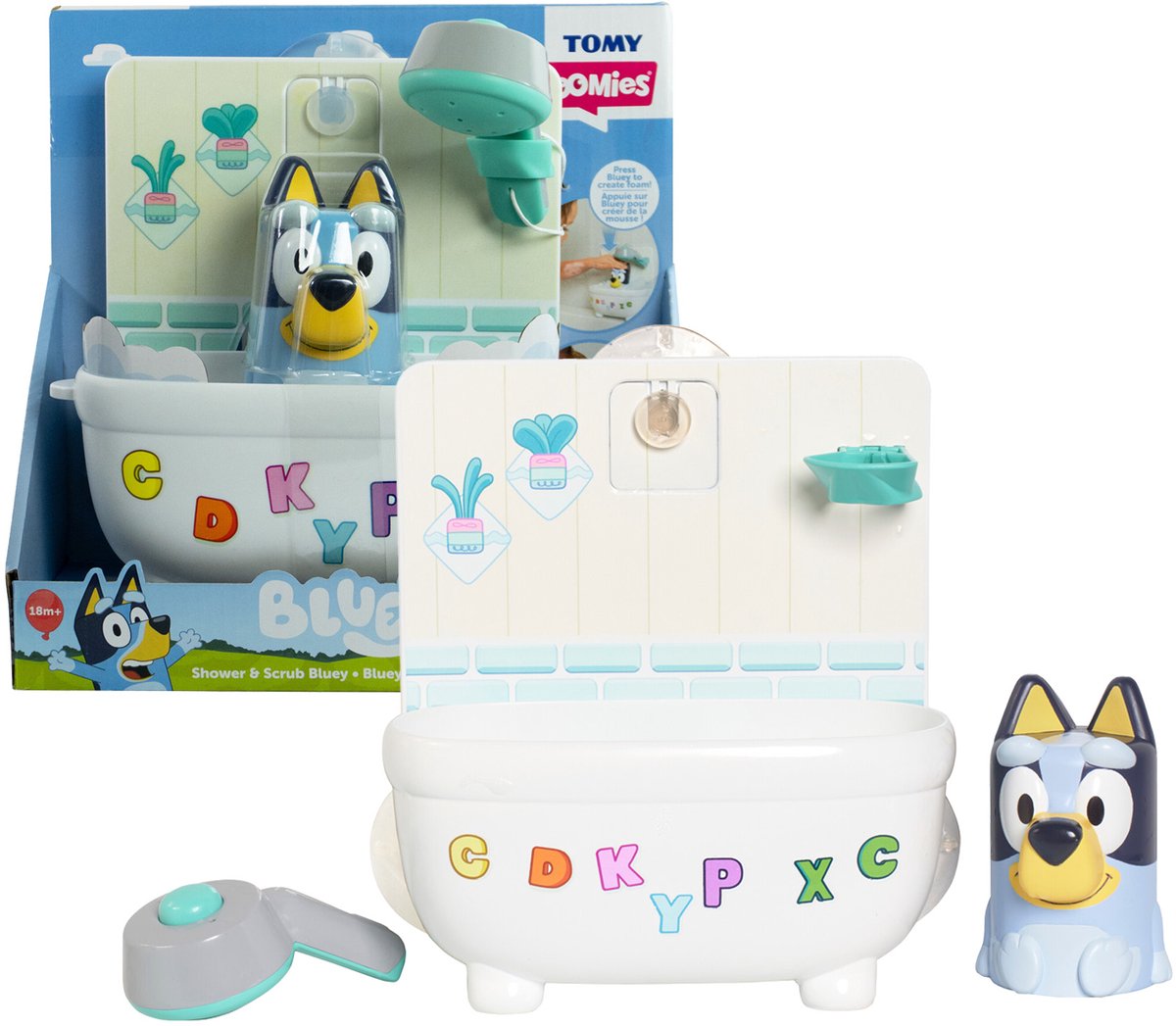 Gommage douche Spectron bluey bluey