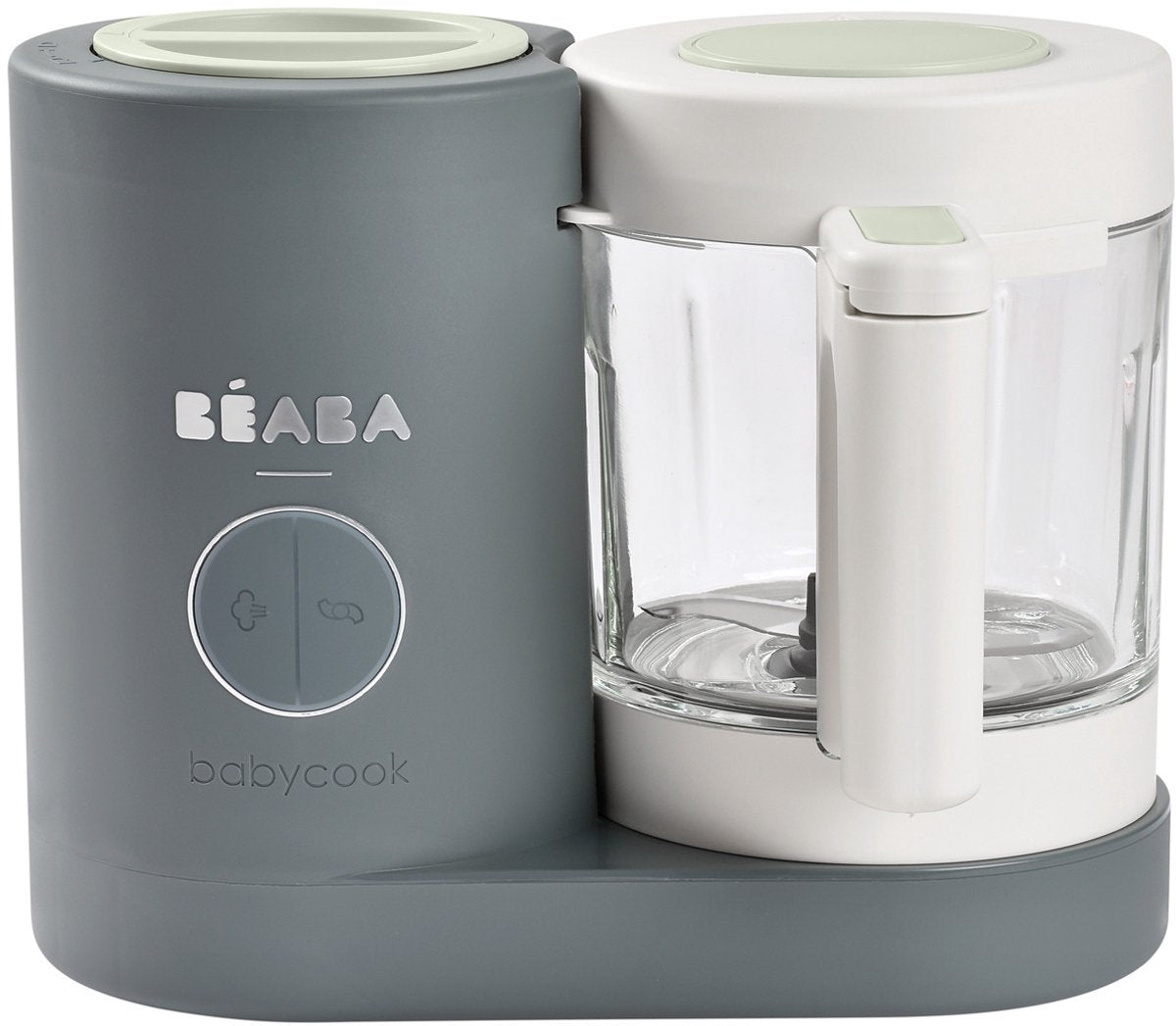 Béaba babycook® neo - Cuiseur vapeur 4 en 1 - préparateur bébé - robot culinaire - 1250 ml - gris