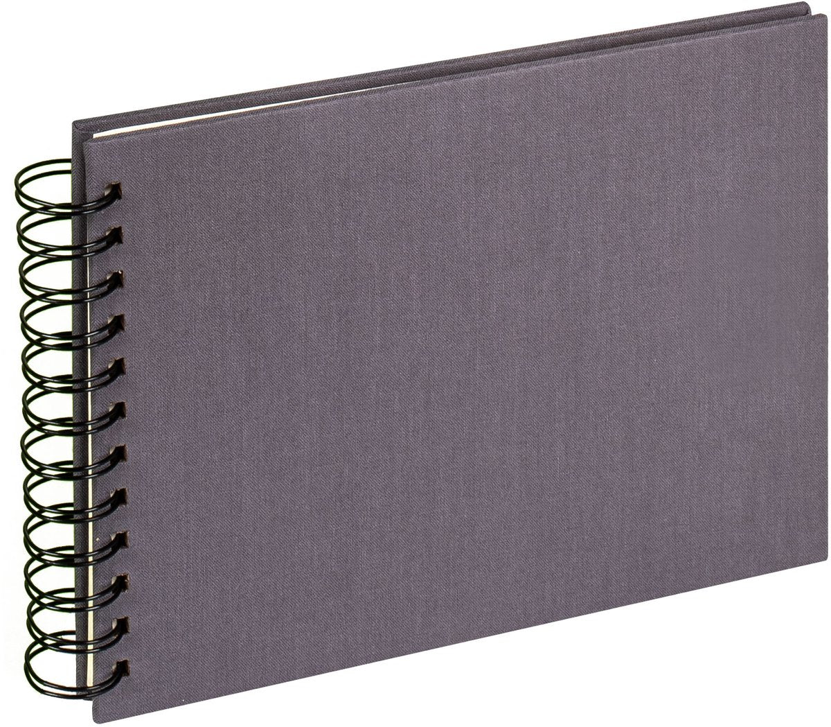 Walther sa-509-r tissu - album à spirale - format 23 x 17 cm - anthracite