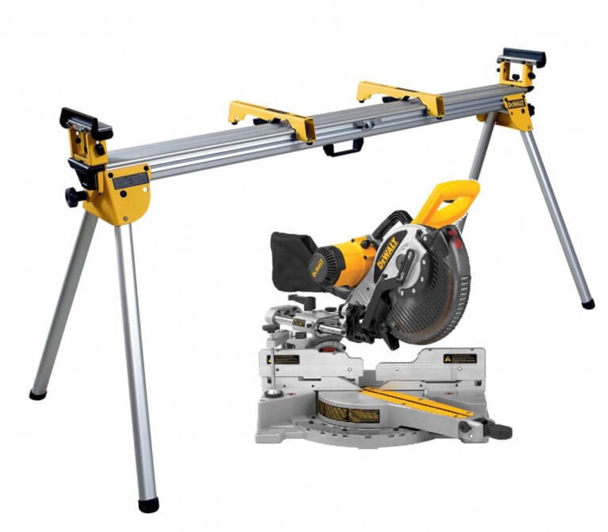 Scie à tronçonner Dewalt dws780skit avec indicateur de ligne de coupe xps incl. socle (de7023) - 1675w - 305 x 30mm