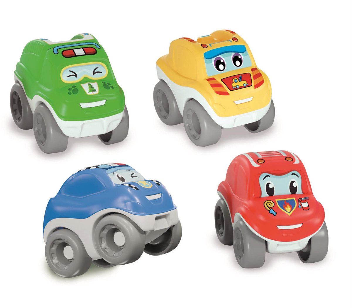 Clementoni dégringole la voiture des services d'urgence