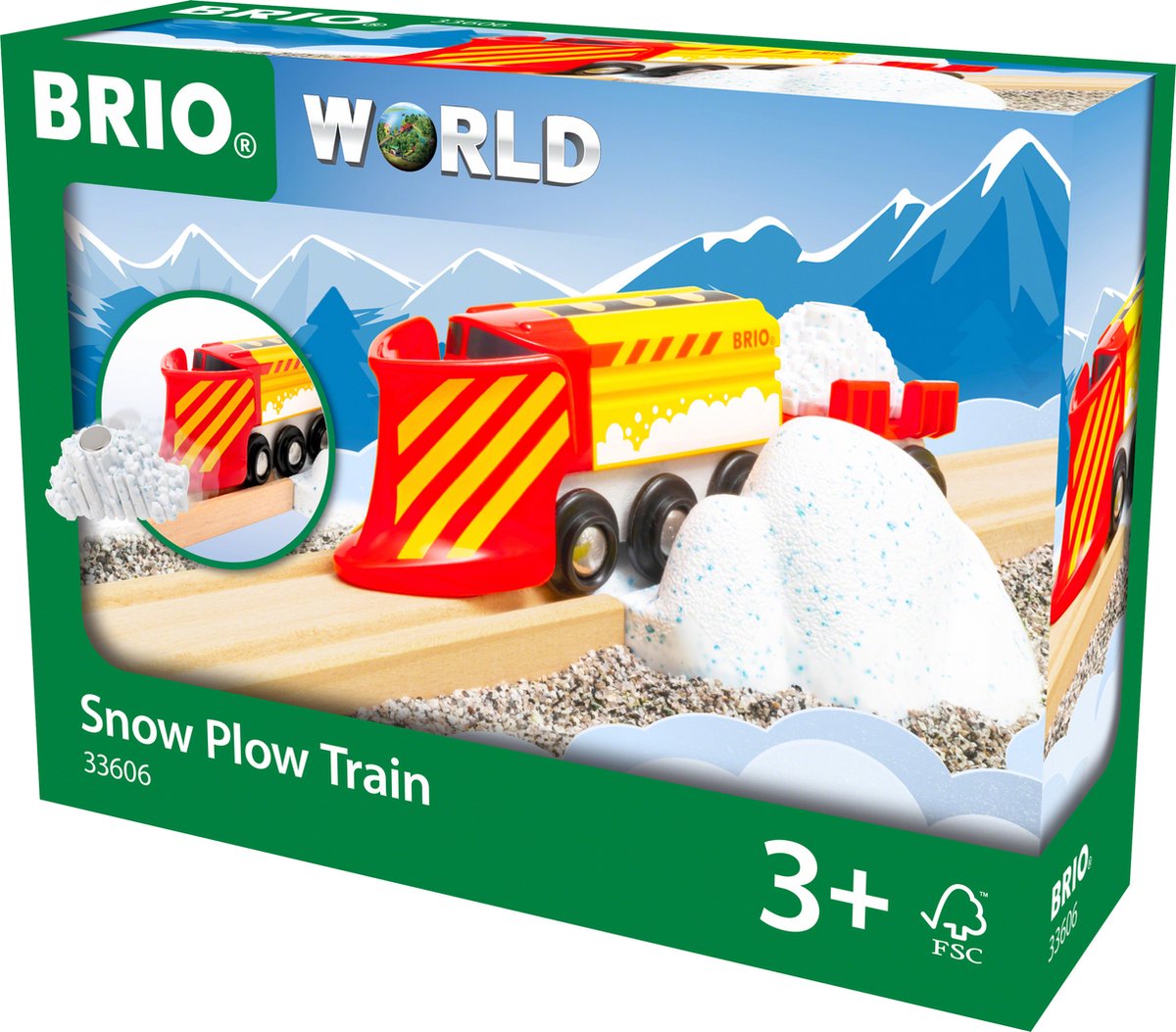 Train chasse-neige Brio - 33606
