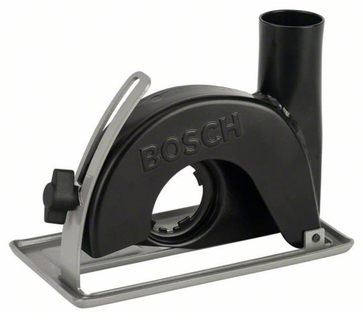 Bosch - traîneau de guidage avec raccord d'extraction pour coupe 115 125 mm