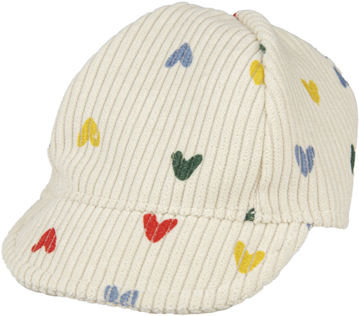 Heless chapeau de poupée confettis coeur, 35-45 cm