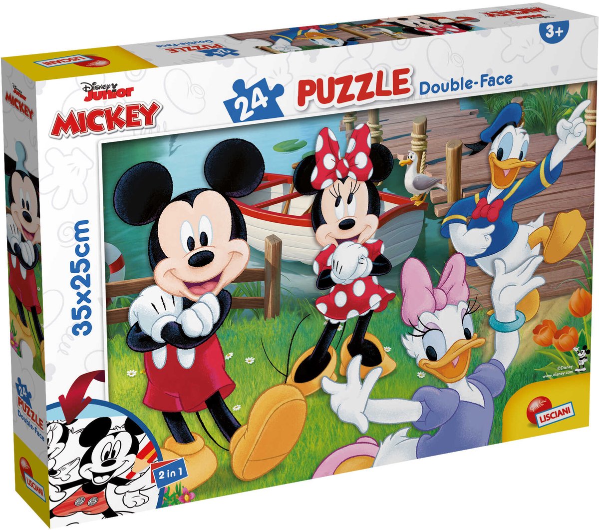 Lisciani Disney Puzzle Df M-Plus 24 Mickey
