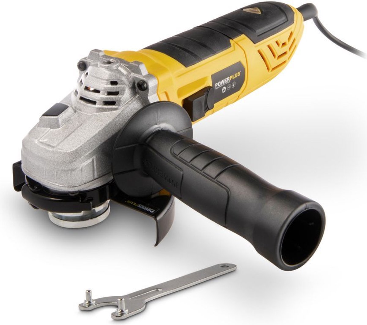 Meuleuse d'angle électrique Powerplus powx0611 - rectifieuse 900w - disque de meulage 115mm ᴓ, outil électrique compact