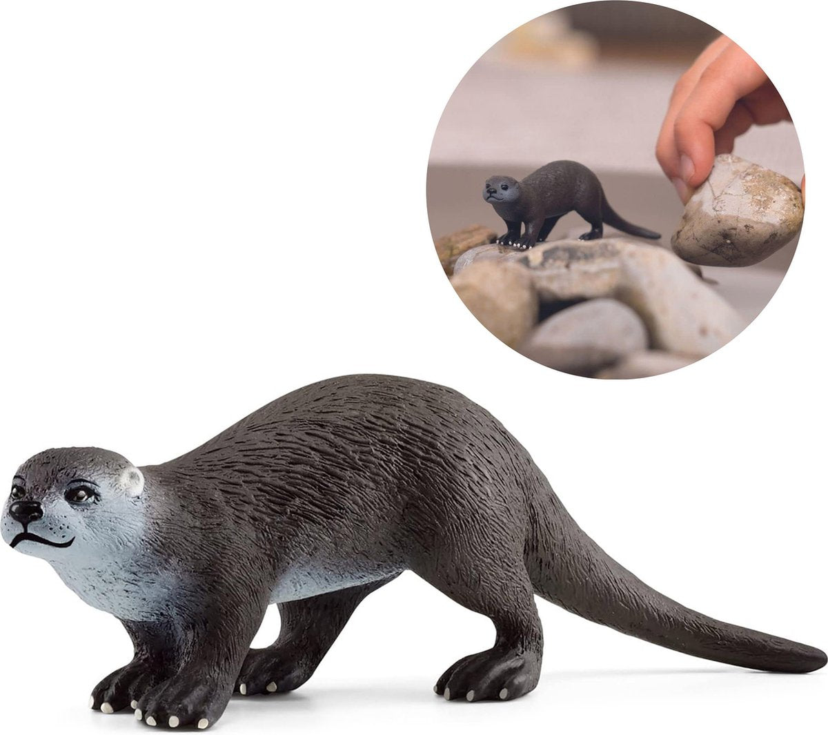 Schleich vie sauvage - loutre - 14865