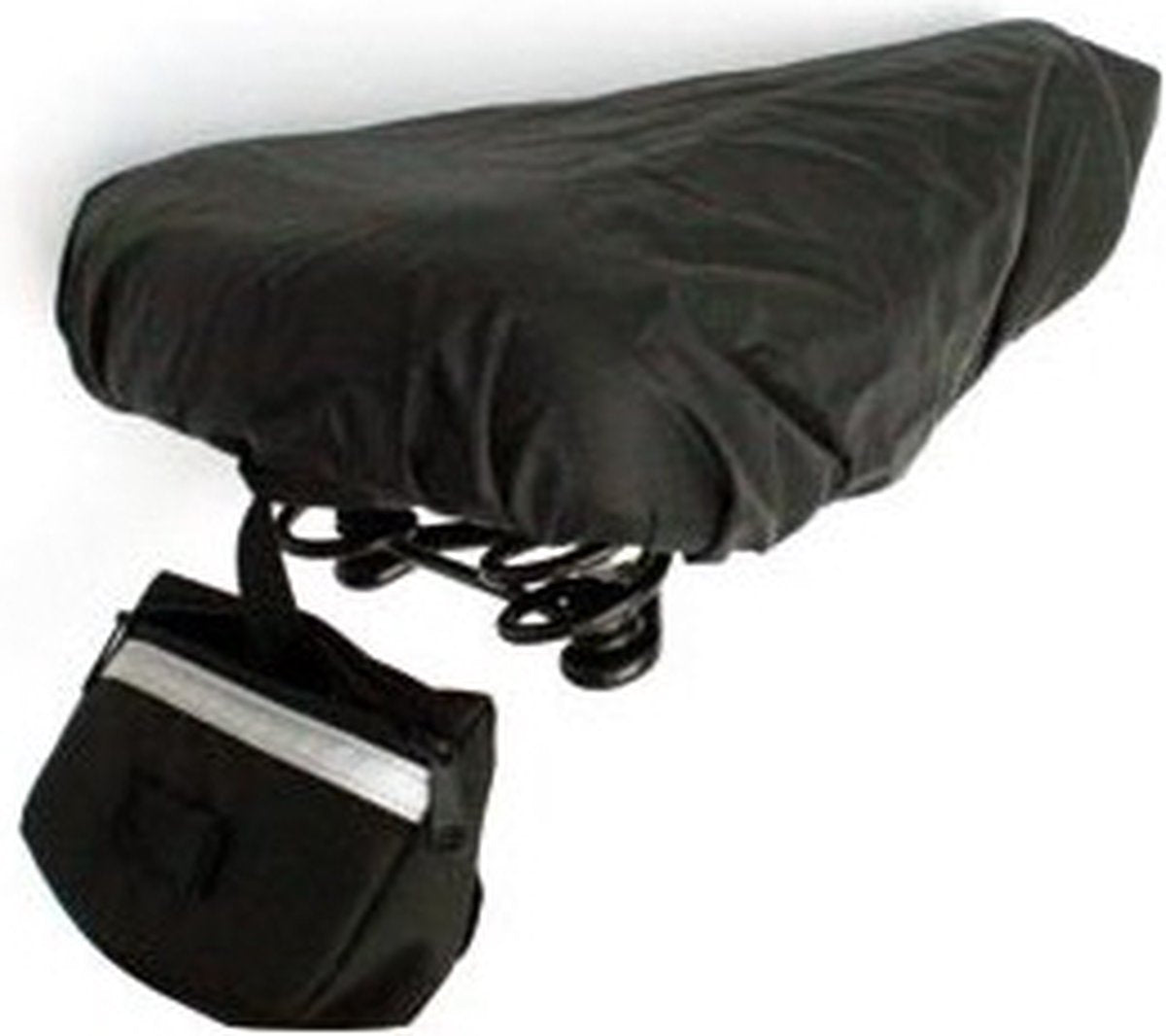 Couverture pluviale de pont de selle dans le sac sur krt
