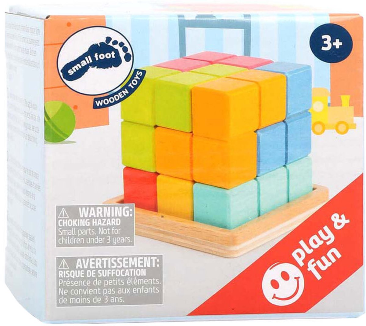 Puzzle cérébral 3D en bois Small Foot