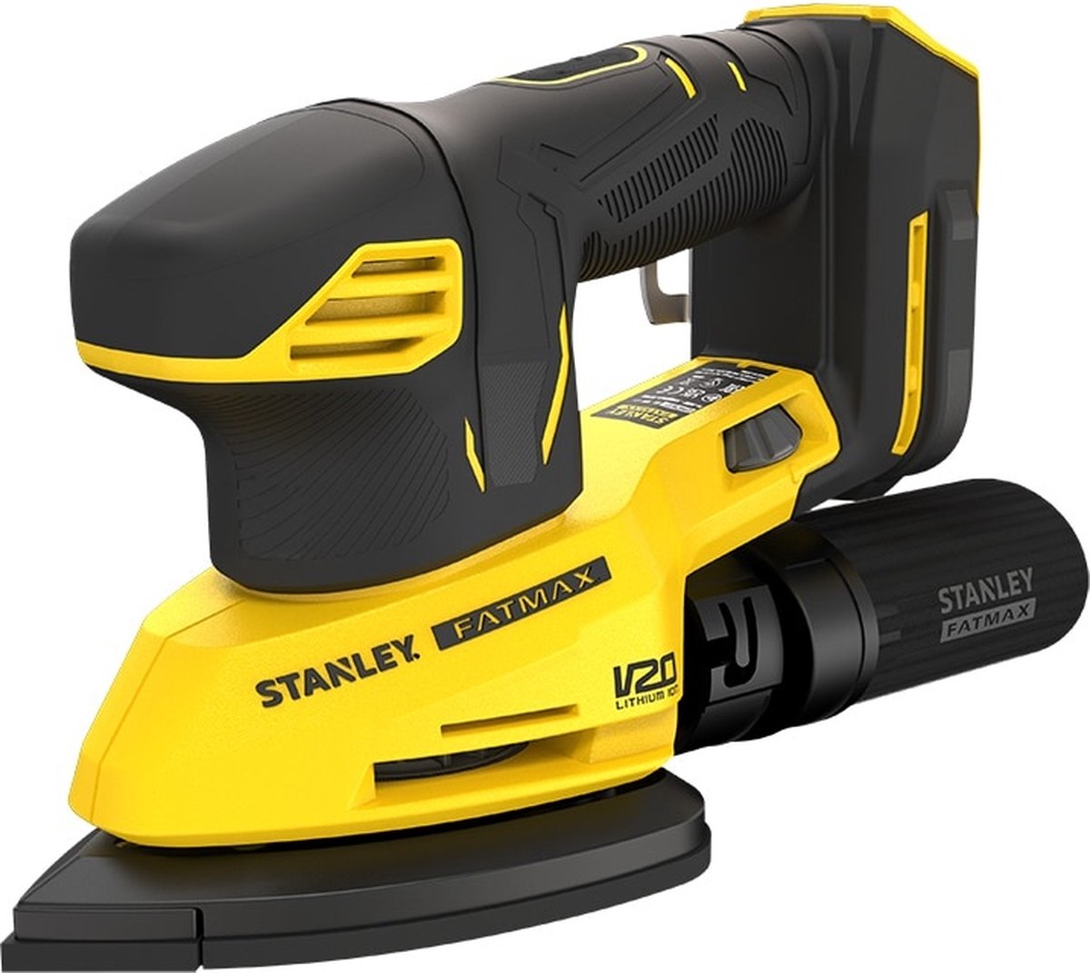 Ponceuse de détail Stanley Fatmax V20 18V (sans batterie ni chargeur) SFMCW221B-XJ
