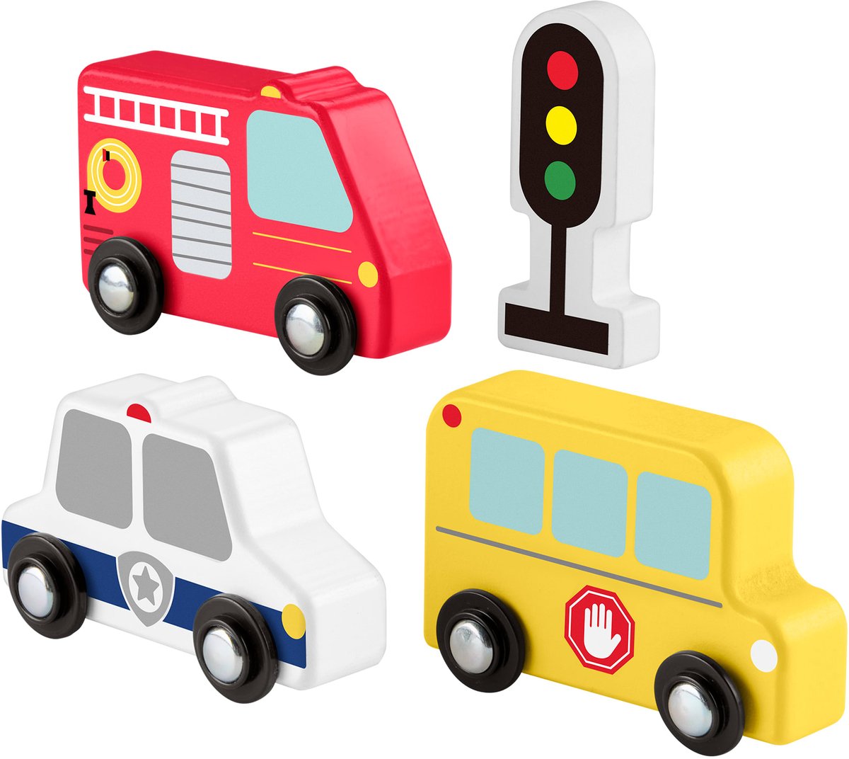 Ensemble de véhicules en bois Fisher-Price