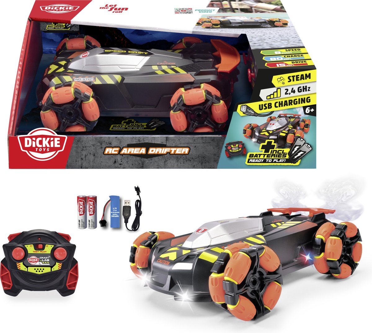Dickie rc zone dériveur, rtr