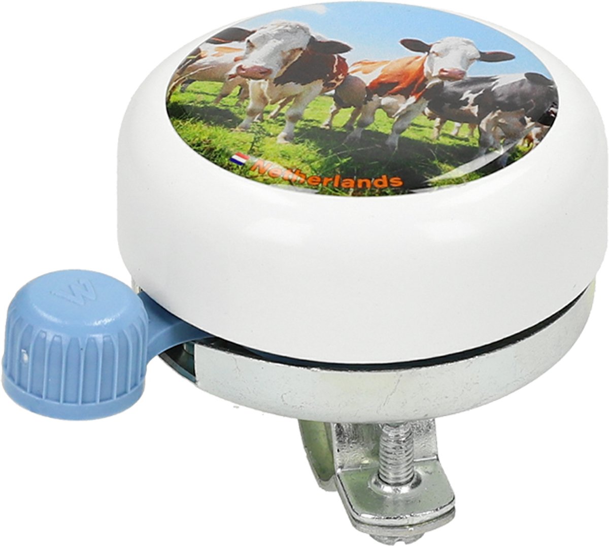 Vaches blanches larges sur la carte