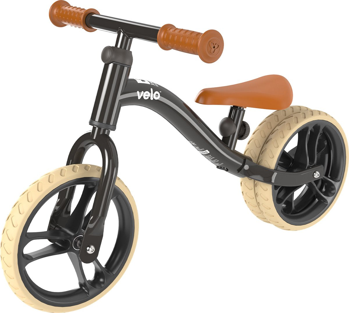 Yvolution - yvelo junior air - noir - draisienne 2 en 1 - selle et guidon réglables