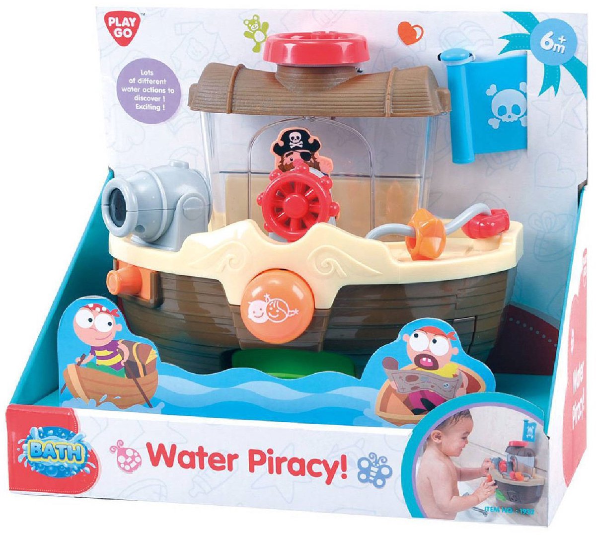 Playgo jouets de bain piraterie de l'eau 1932