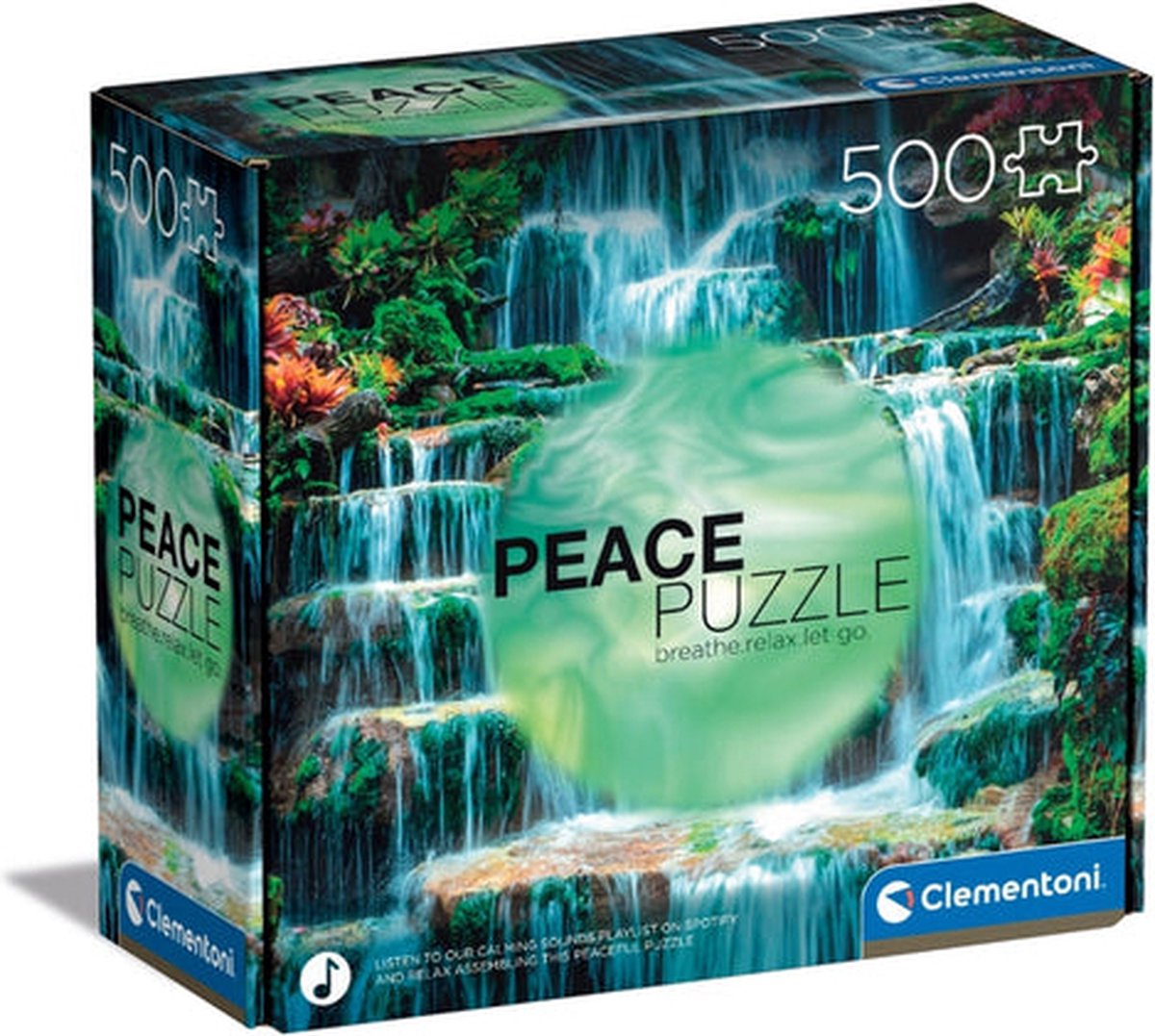 Clementoni puzzle paix partie 1 500 pièces