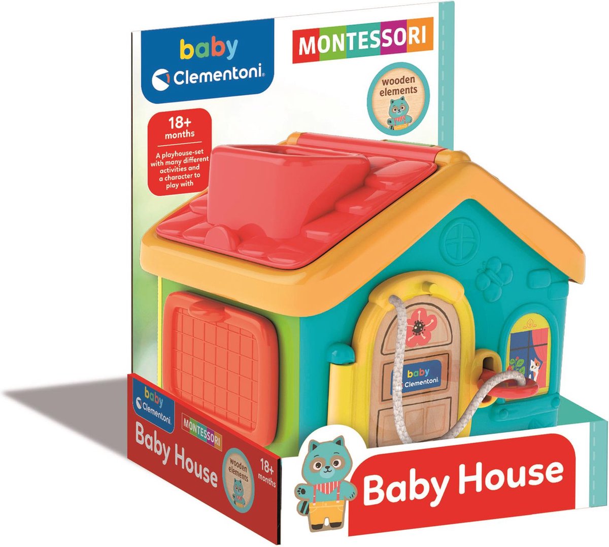 Clementoni montessori bébé - maison d'activités