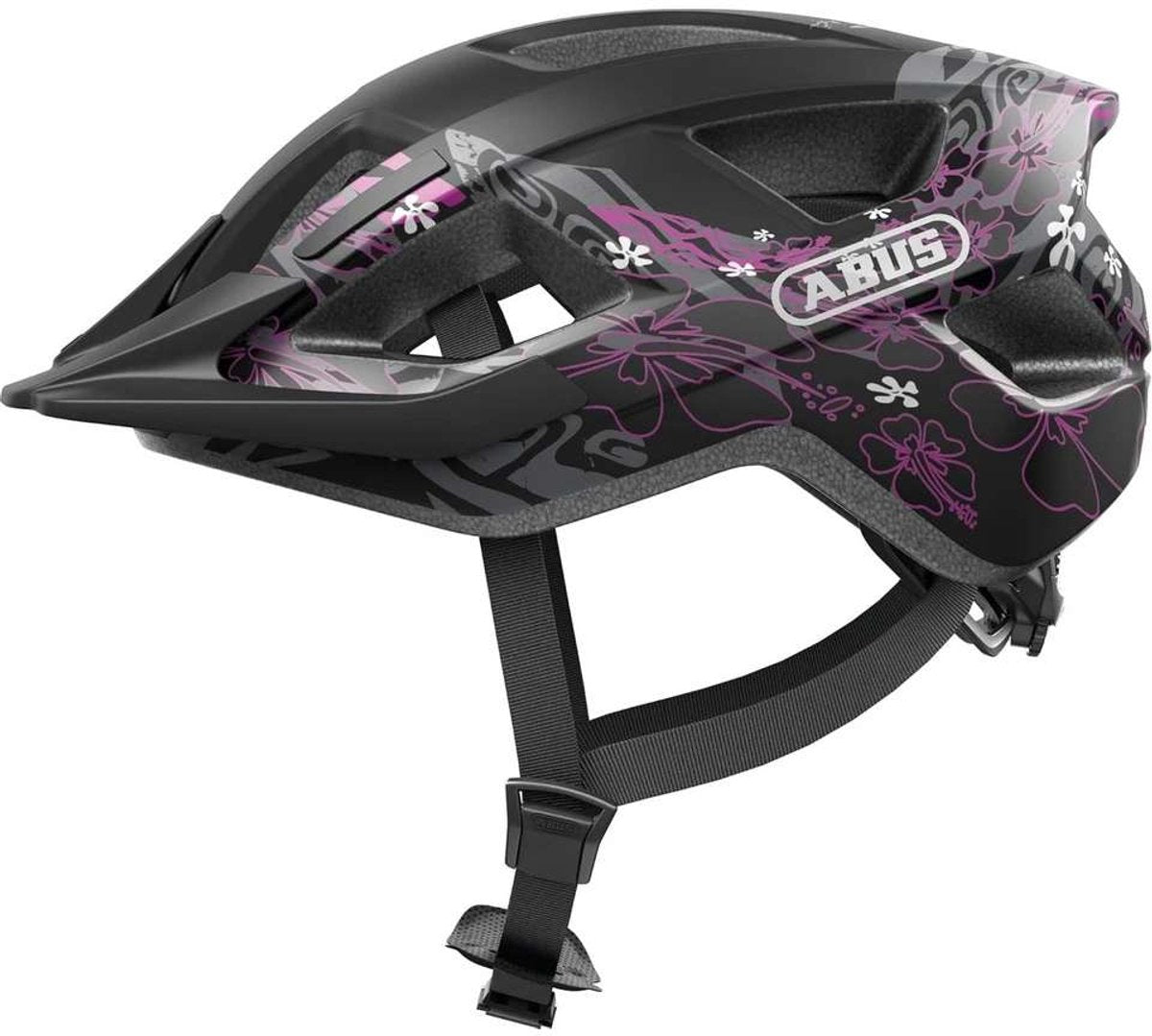 Casque Abus Aduro 3.0 LED Maori Blackberry M 52-58cm