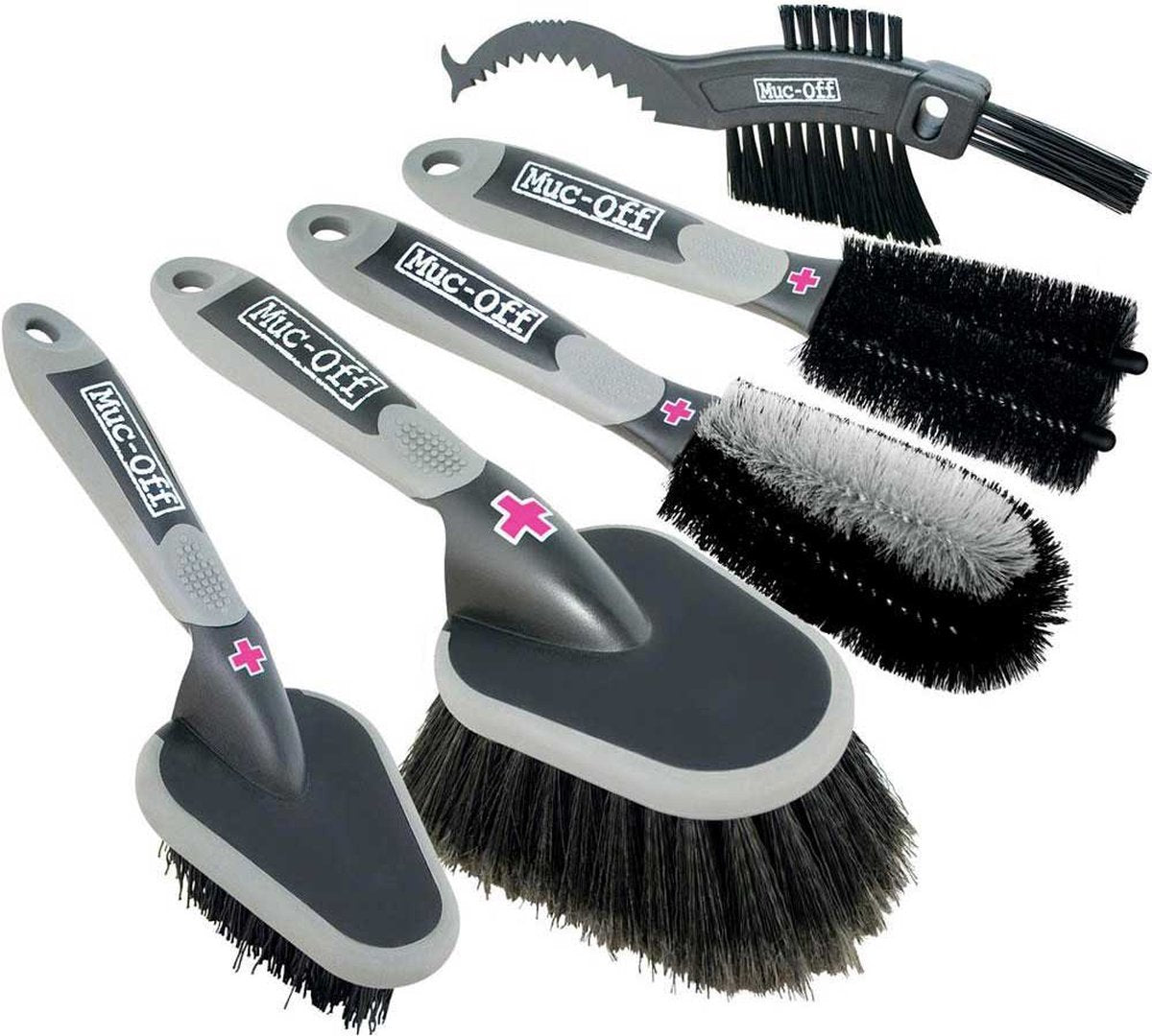 Jeu de 5 pinceaux Muc-off