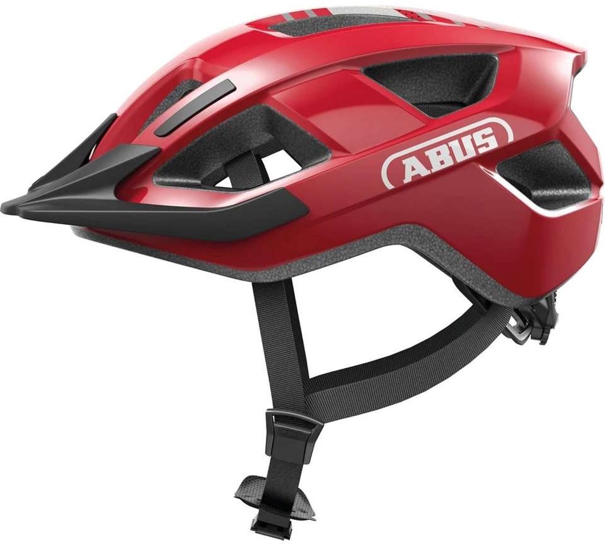 Casque Abus Aduro 3.0 LED Blaze Rouge L 58-62cm