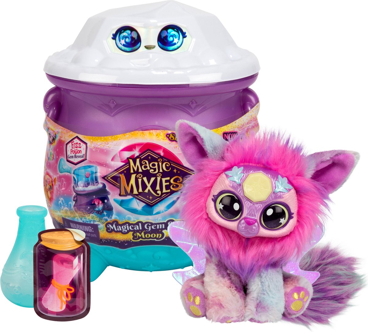 Moose Toys Magic Mixies Chaudron Magique Lune avec Cristaux