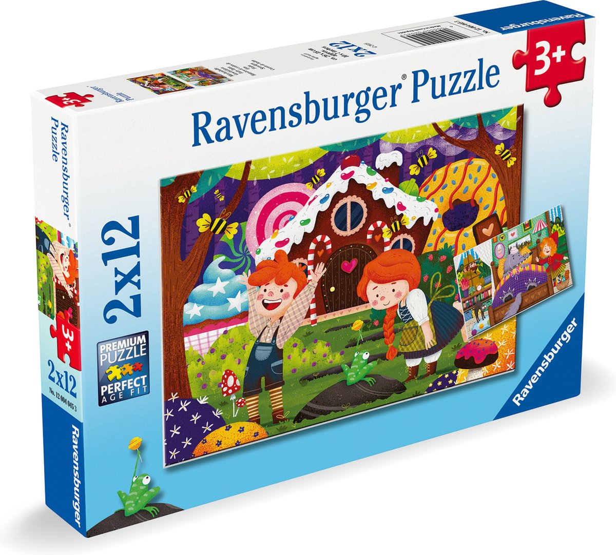 Ravensburger puzzle contes de fées 2x12pcs