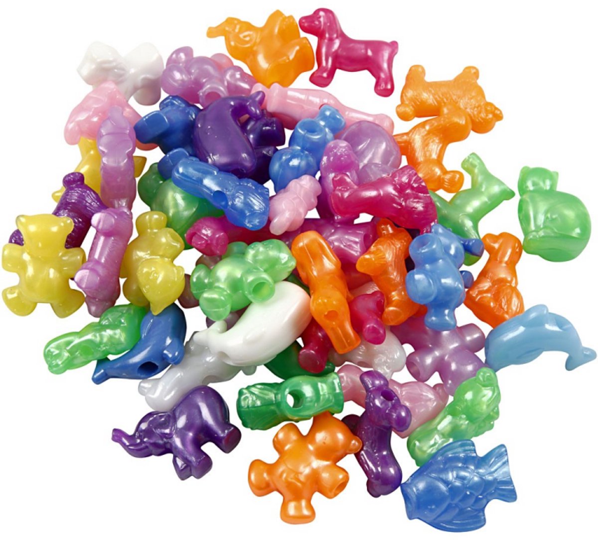 Société créative https : www.ccobby.nl figure-beads-size-25-mm-hole-size-4-mm-125-ml-1-box
