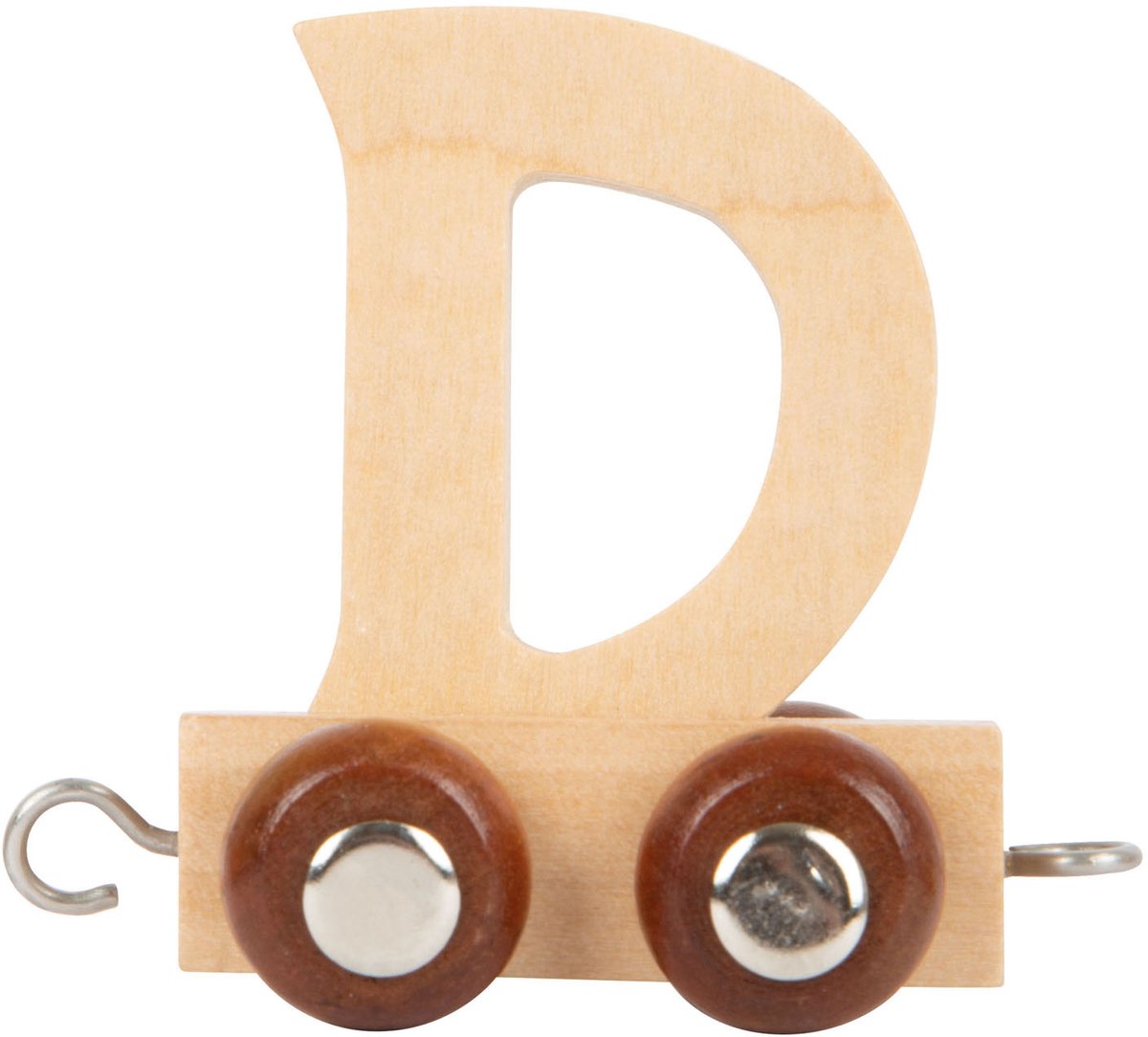 Small foot - train de lettres en bois - d - 12 pièces