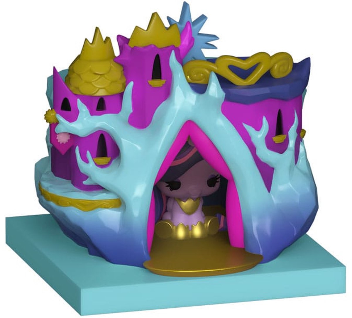 Funko Bitty Pop ! ville : mon petit poney - château de l'amitié et princesse Twilight Sparkle