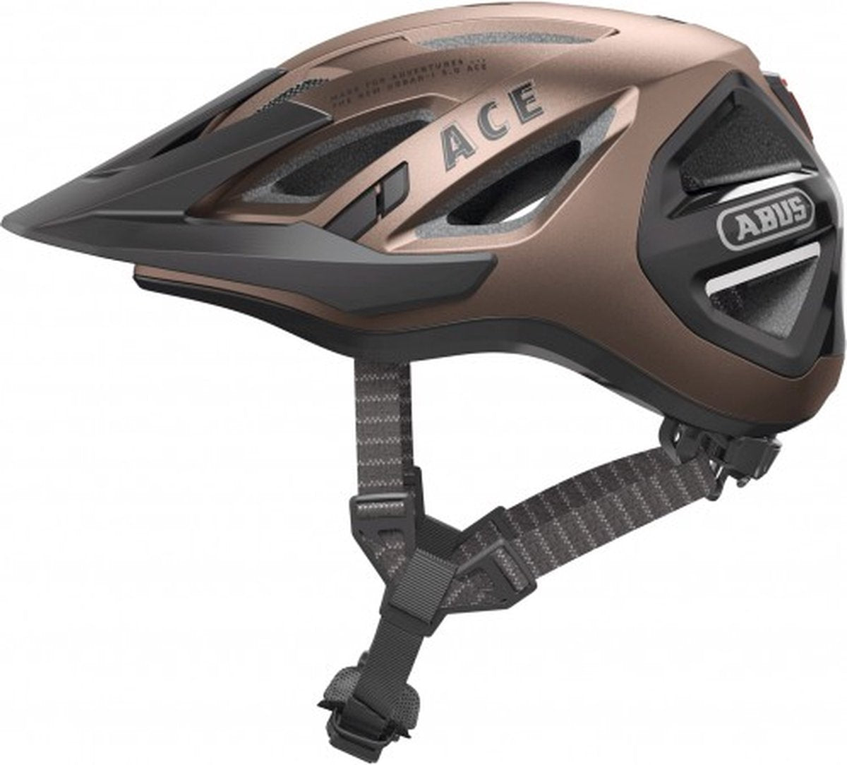 Abus helm urban-i 3.0 ace cuivre métallique m 52-58 cm