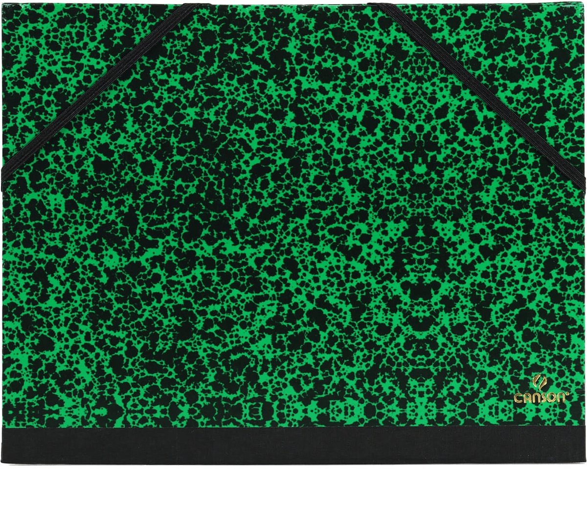 Canson - dossier à dessin - vert - 52x72cm