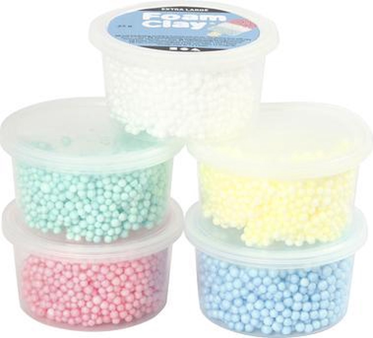 Société créative https: www.ccobby.nl foam-clay-extra-large-diverse-colours-5x25-gr-1-doos