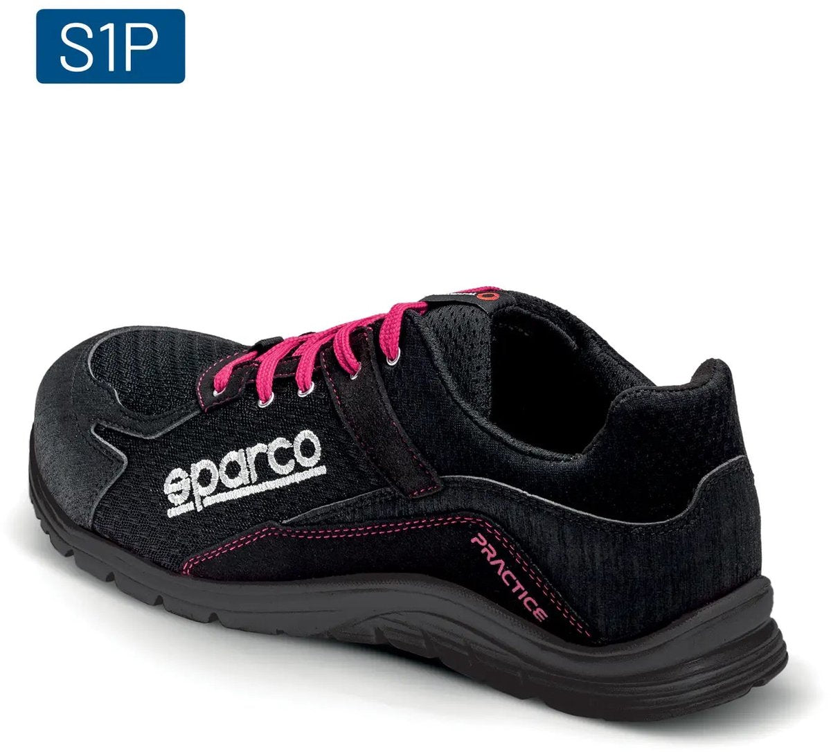 Chaussures de sécurité Sparco 0751737nrfu noir rose (taille 37)