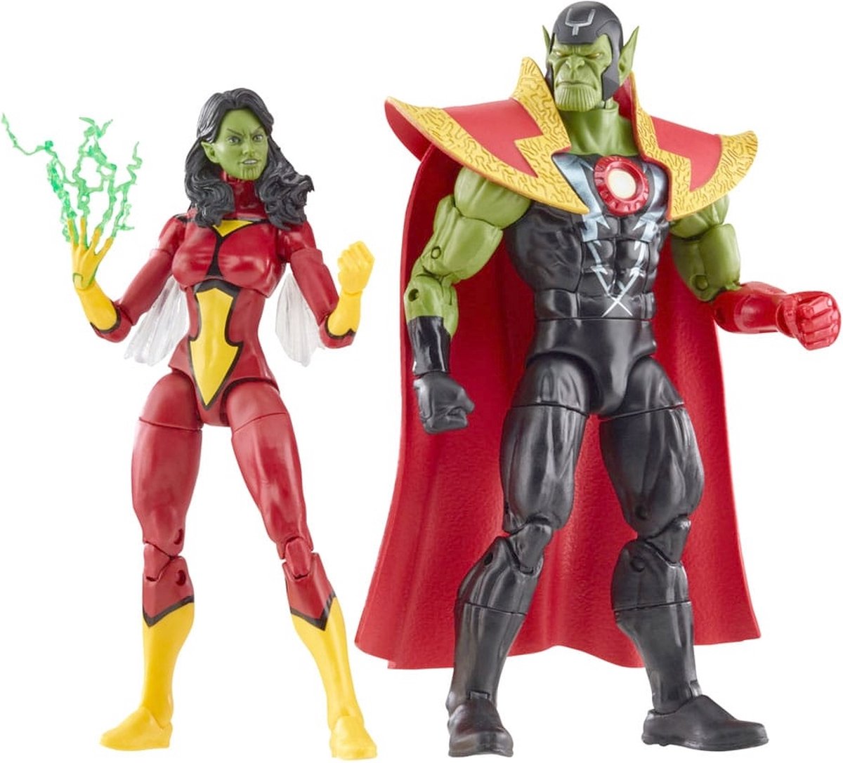Marvel Hasbro the Avengers - Avengers : Au-delà des légendes les plus puissantes de la Terre Skrull Queen Super-Skrull 15 cm - multicolore