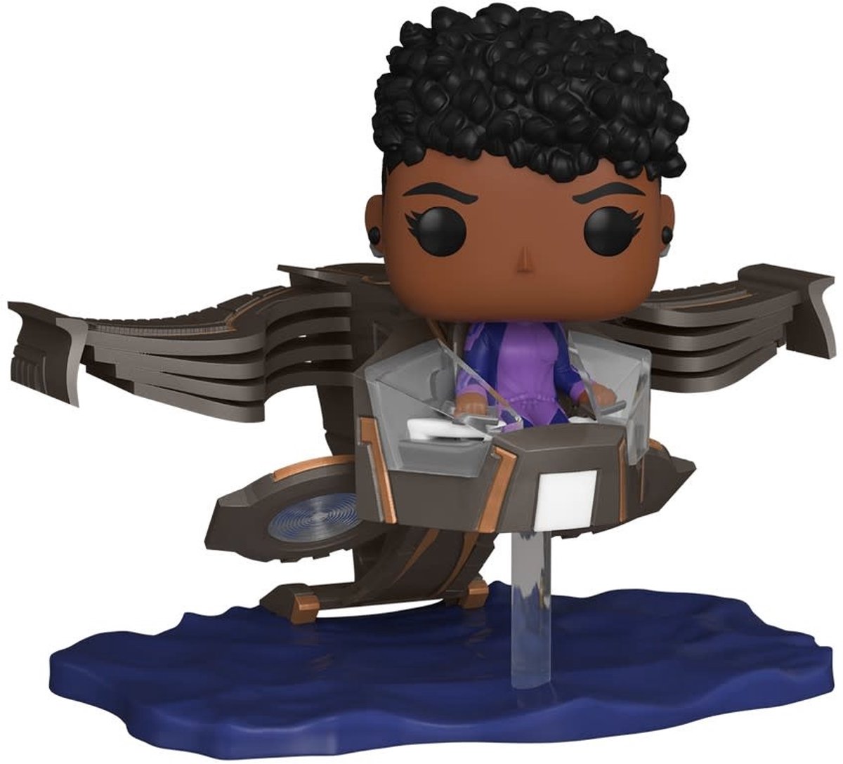 Funko-pop ! merveille : panthère noire wakanda pour toujours - shuri dans le tour sunbird #110