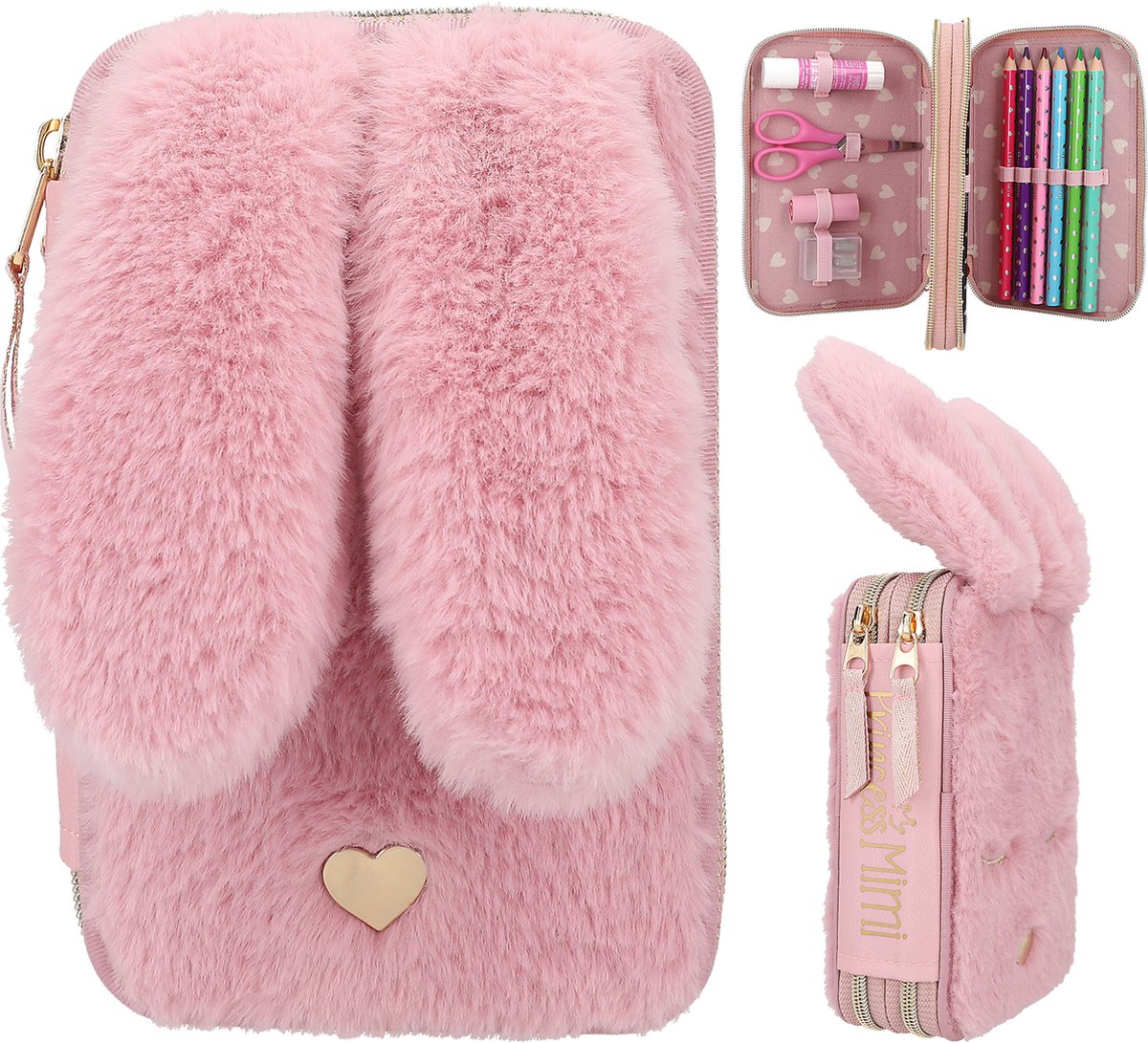 Depesche - trousse princesse mimi lapin - lapin ballet