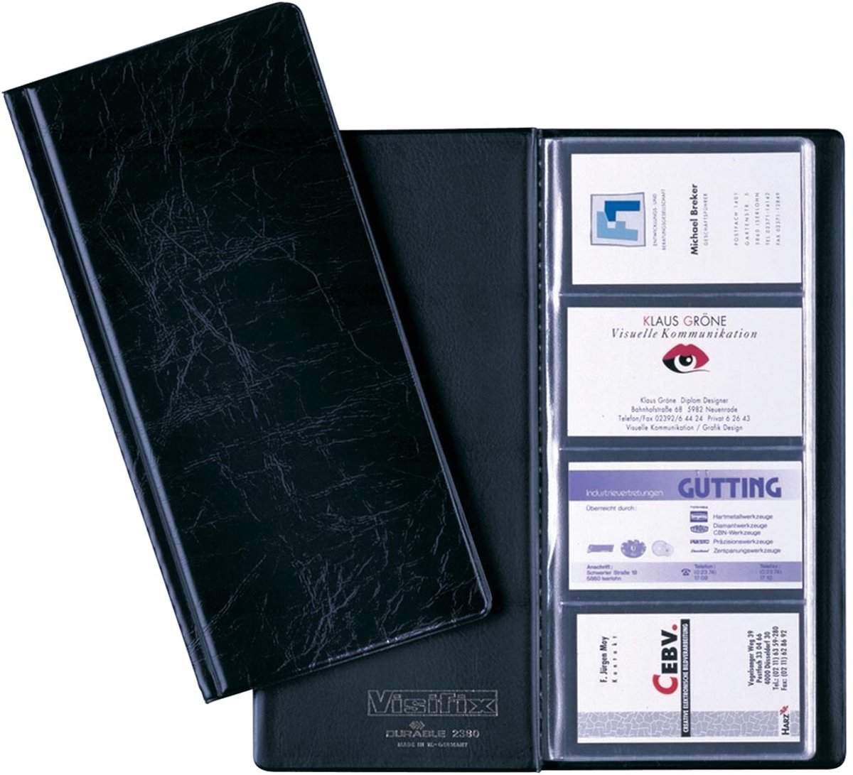 Album durable pour cartes de visite Visifix 2380